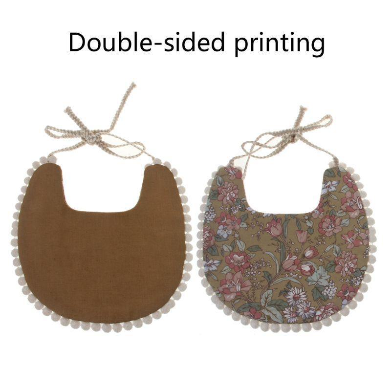 BBaby Tassel Bandana Bib | Boho Double-Sided Baby Bib