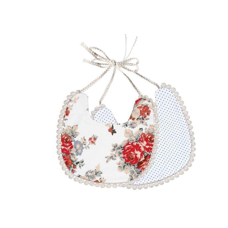 BBaby Tassel Bandana Bib | Boho Double-Sided Baby Bib