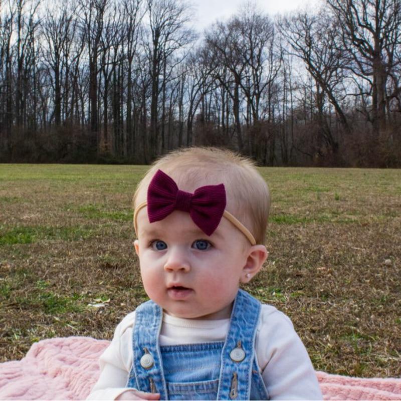 Beautifully Spotted Little Bow Headbands
