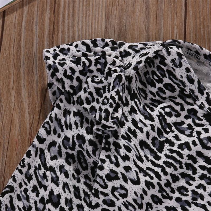 Beautifully Spotted™ Little Leopard Ruffle Bodysuit