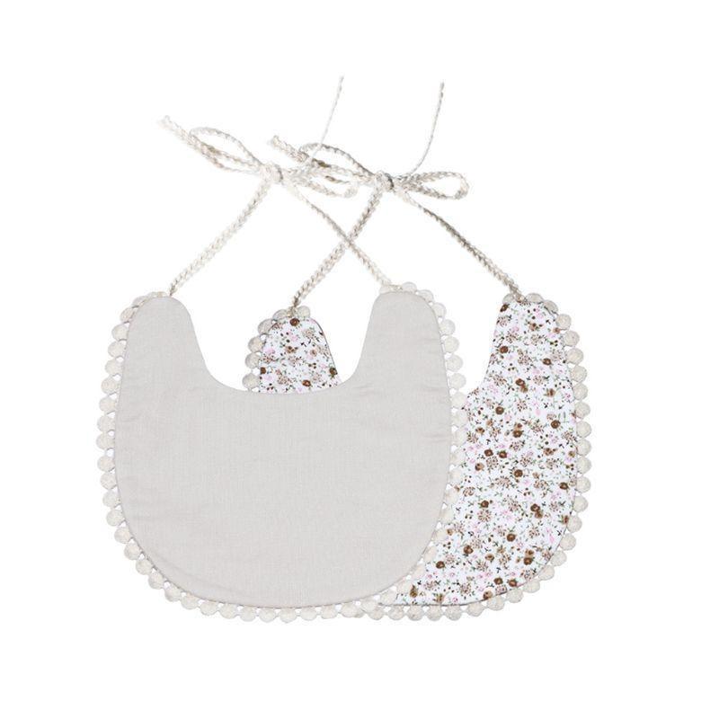 BBaby Tassel Bandana Bib | Boho Double-Sided Baby Bib