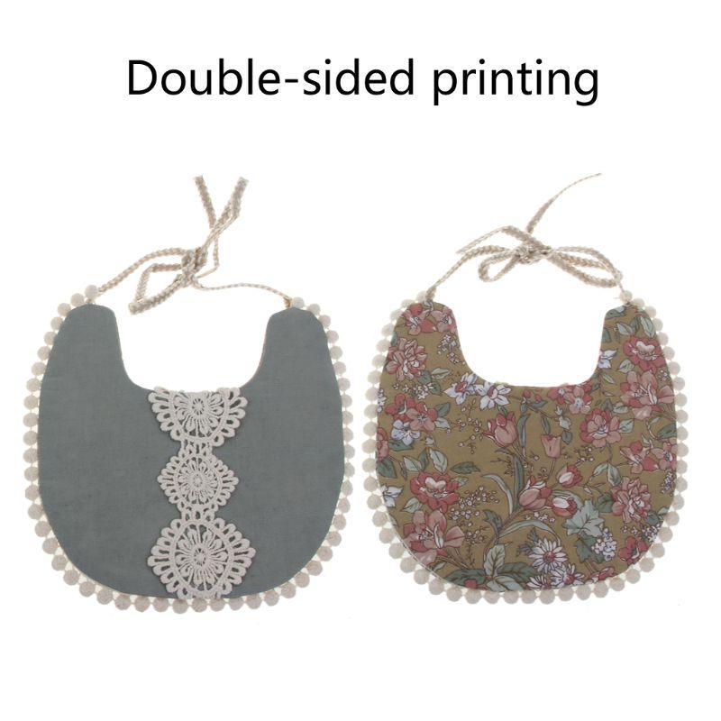 BBaby Tassel Bandana Bib | Boho Double-Sided Baby Bib