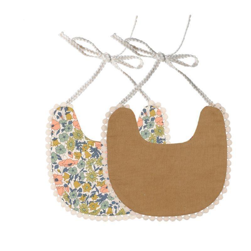 BBaby Tassel Bandana Bib | Boho Double-Sided Baby Bib