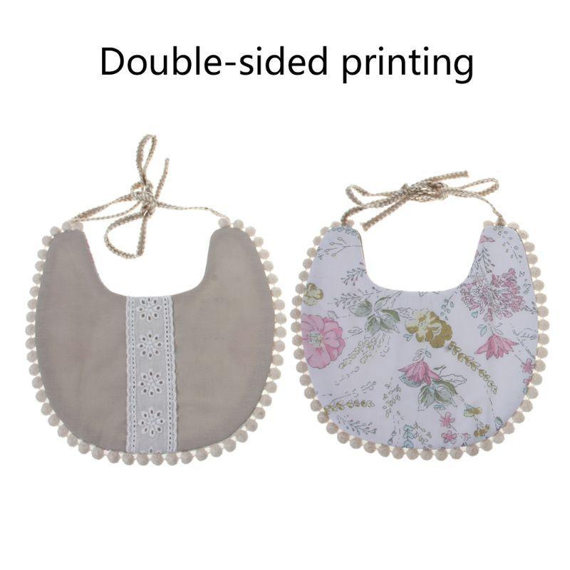 BBaby Tassel Bandana Bib | Boho Double-Sided Baby Bib