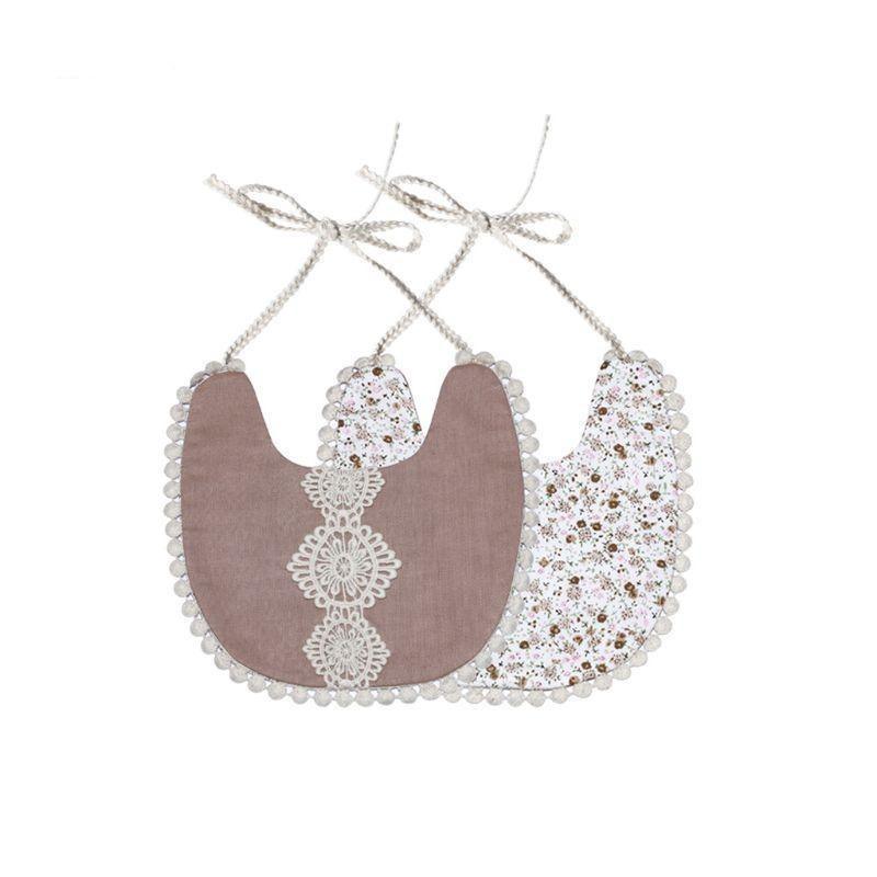 BBaby Tassel Bandana Bib | Boho Double-Sided Baby Bib