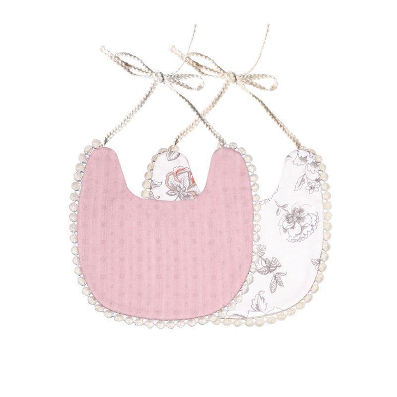 BBaby Tassel Bandana Bib | Boho Double-Sided Baby Bib