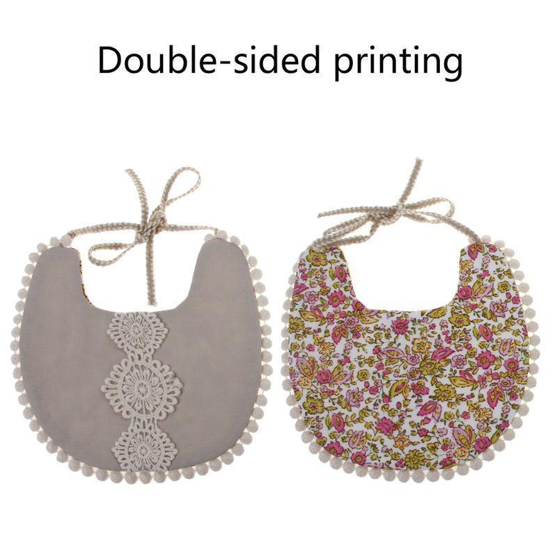 BBaby Tassel Bandana Bib | Boho Double-Sided Baby Bib
