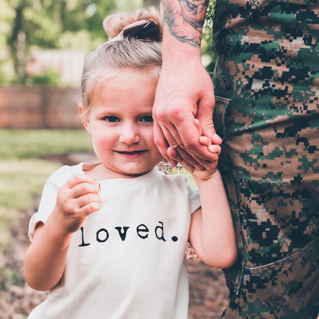 Beautifully Spotted™ Loved Organic Kids T-Shirt