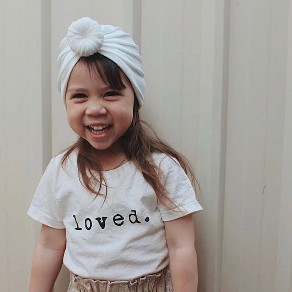 Beautifully Spotted™ Loved Organic Kids T-Shirt