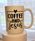 Coffee & Jesus | Faith-Inspired Coffee Mug