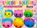Unicorn Squishy Bun – Colorful Stocking Stuffer Toy