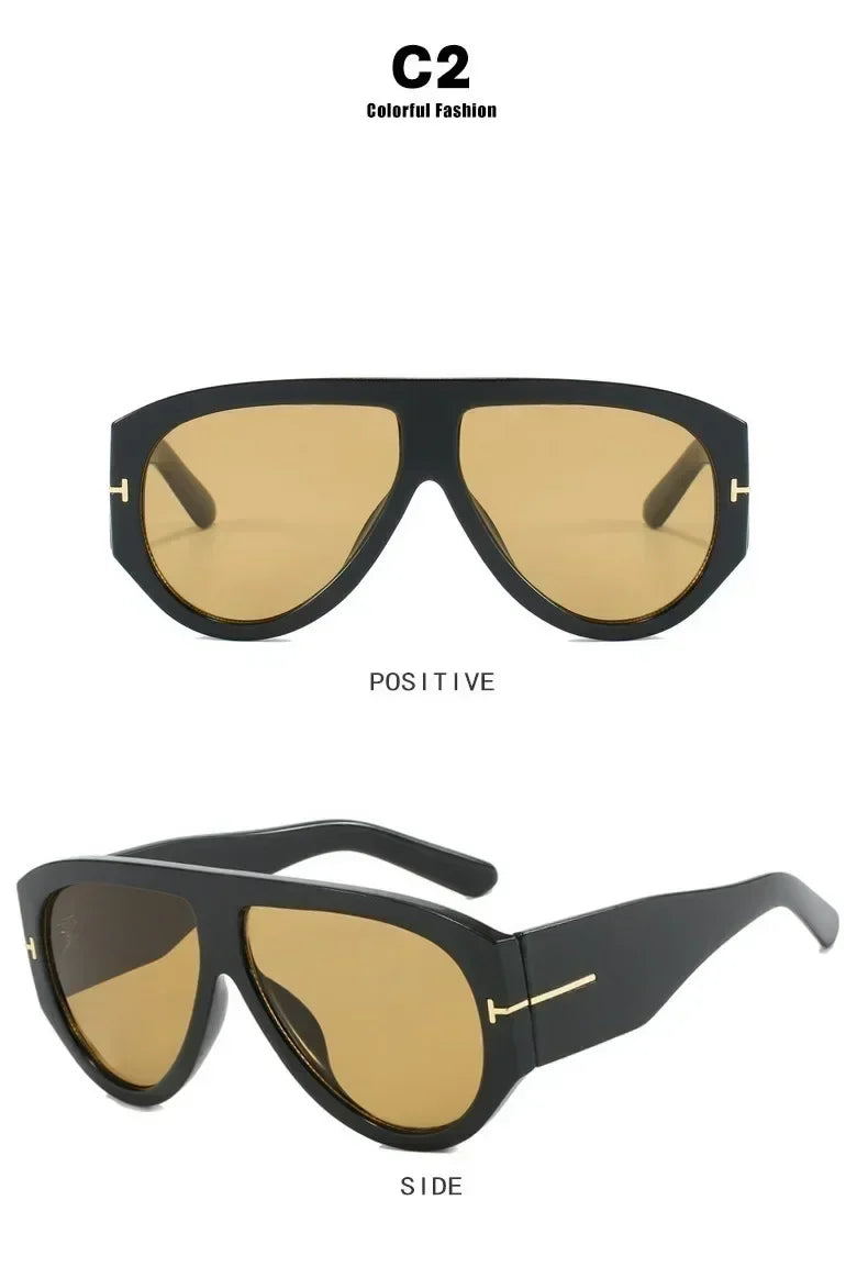 Main Character Oversized Square Sunglasses