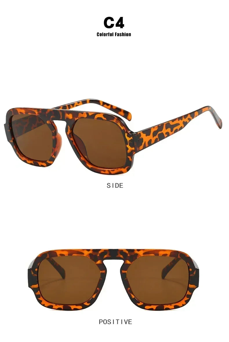 Beautifully Spotted Oversized Square Shades