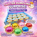 Mystery Glitter Dumpling Squishy – Surprise Sensory Toy