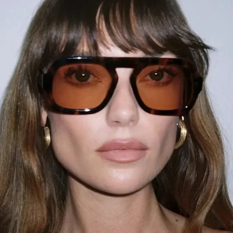 Beautifully Spotted Oversized Square Shades