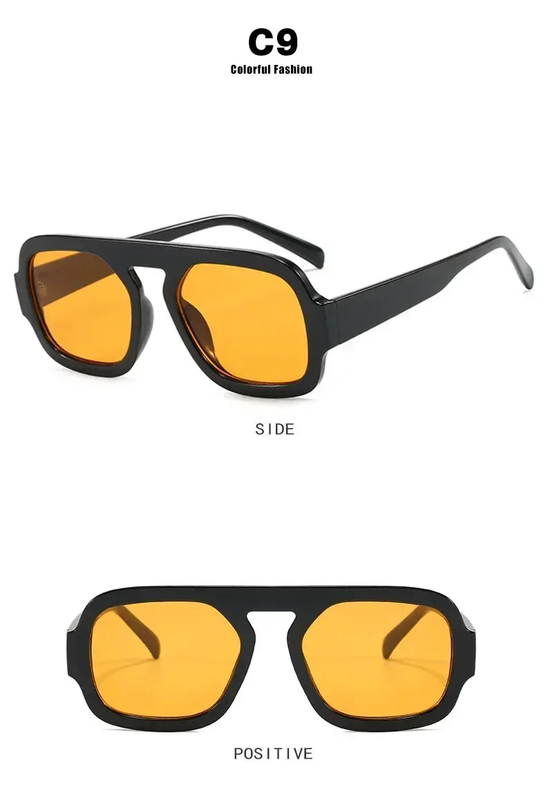 Beautifully Spotted Oversized Square Shades