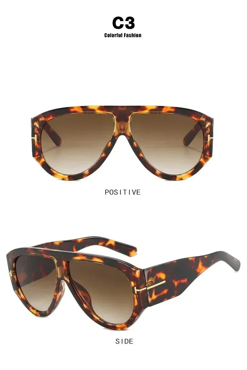 Main Character Oversized Square Sunglasses