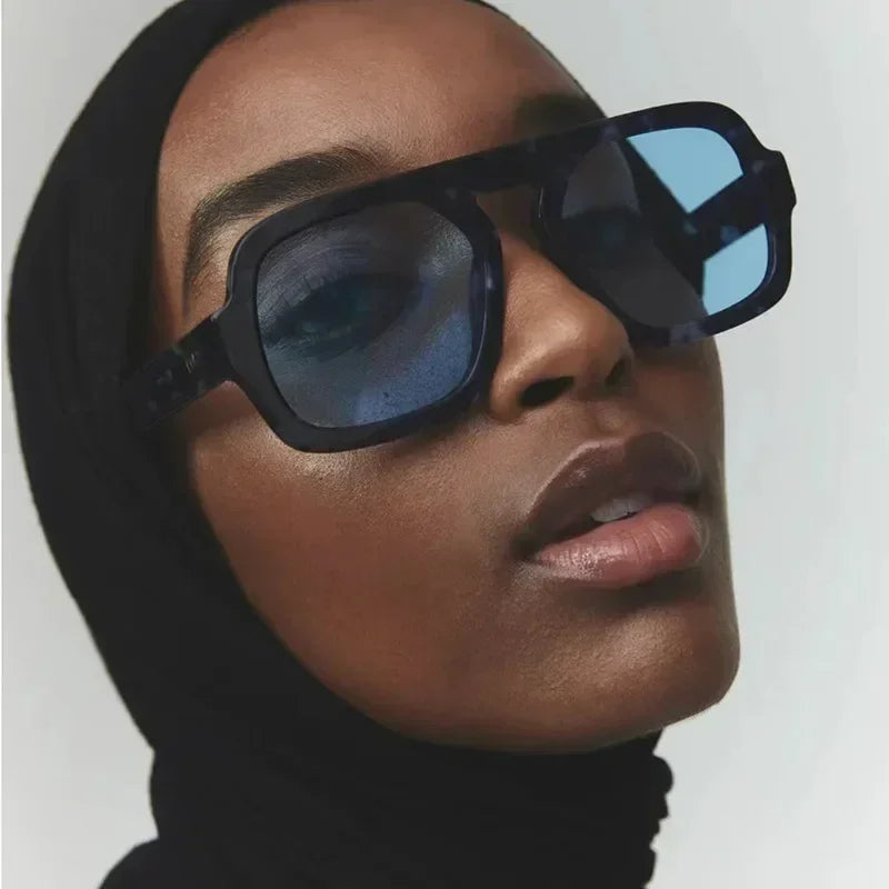 Beautifully Spotted Oversized Square Shades