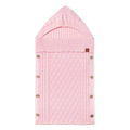 Beautifully Spotted™ Sweet Dreams Cable Knit Baby Sleep Sack – Pink