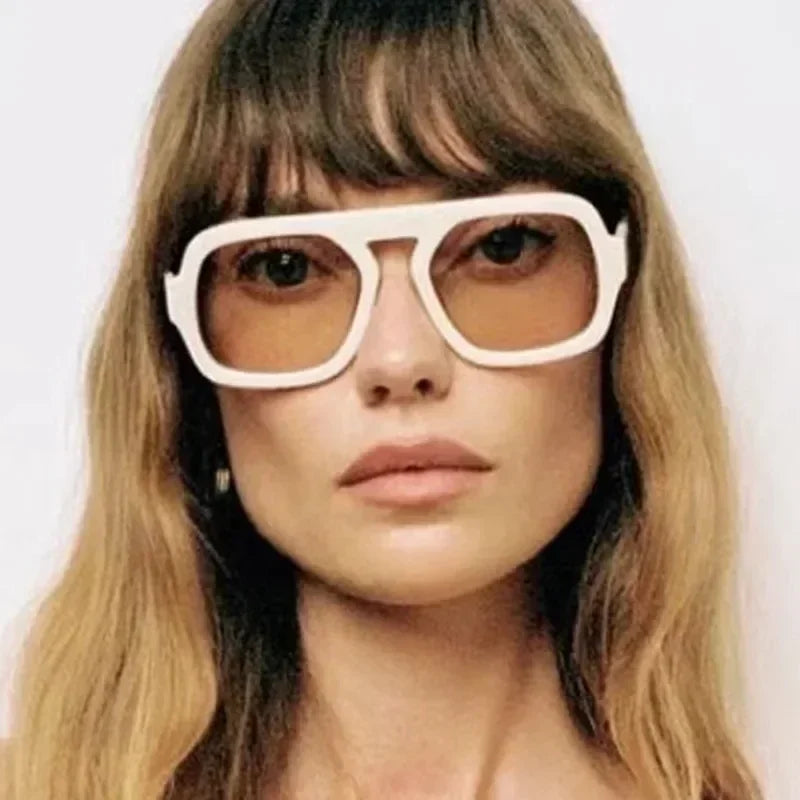 Beautifully Spotted Oversized Square Shades