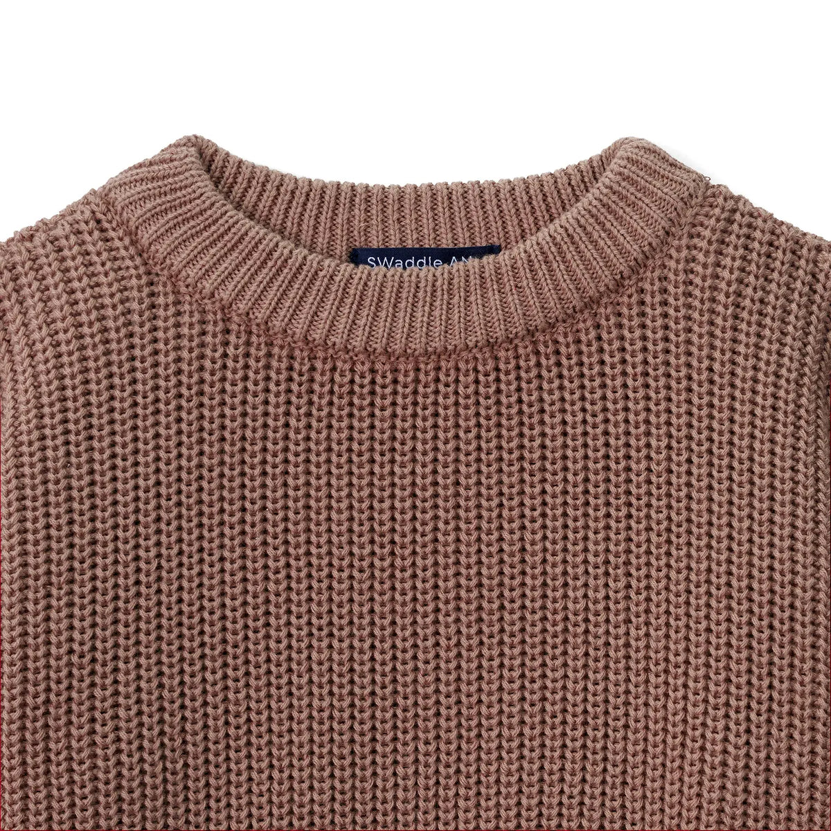 Beautifully Spotted™ Cozy Knit Baby & Toddler Sweater – Mocha