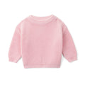 Beautifully Spotted™ Cozy Knit Baby & Toddler Sweater – Pretty in Pink