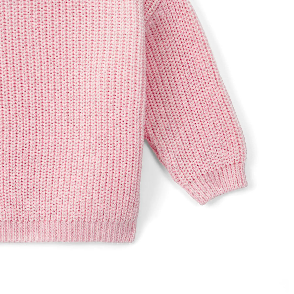 Beautifully Spotted™ Cozy Knit Baby & Toddler Sweater – Pretty in Pink