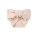 Beautifully Spotted™ Classic Knit Baby Bow Headband – Cream