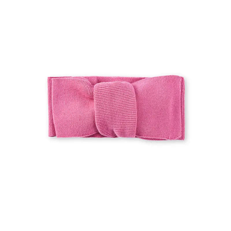 Beautifully Spotted™ Rose Pink Oversized Baby Bow Headband