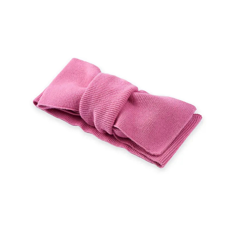 Beautifully Spotted™ Rose Pink Oversized Baby Bow Headband