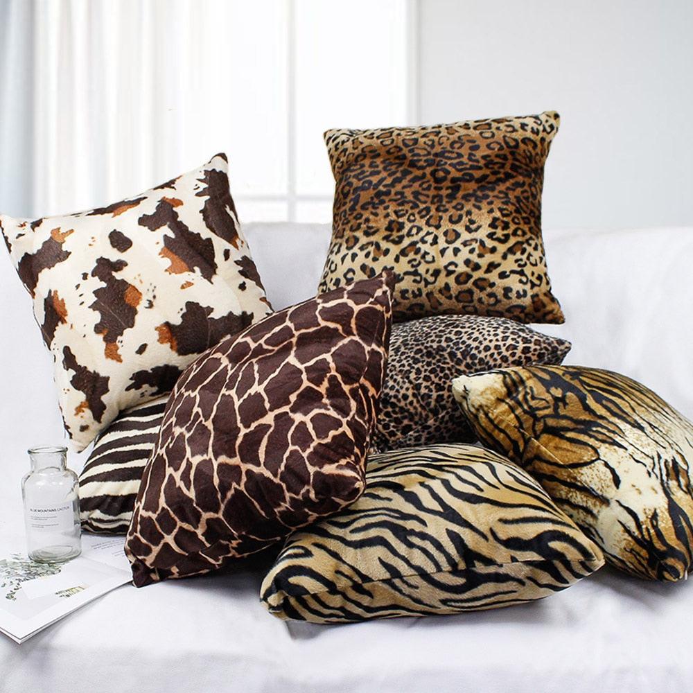Wildly Spotted Animal Print Pillow Covers