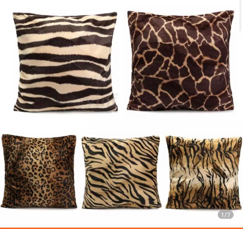 Wildly Spotted Animal Print Pillow Covers