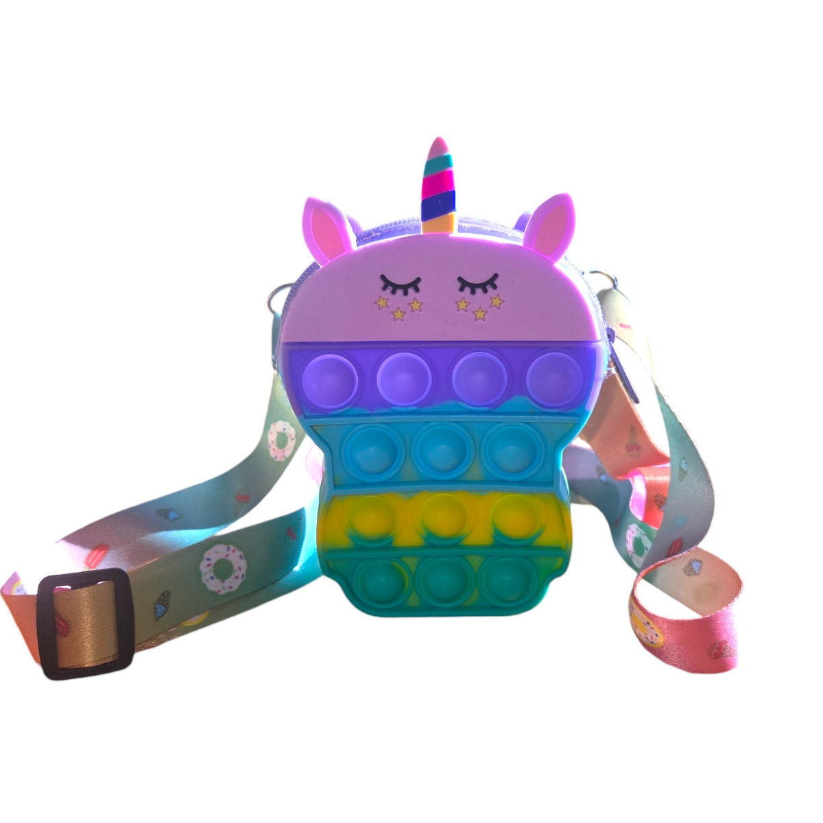 Christmas Bubble Pop Fidget Crossbody Bag