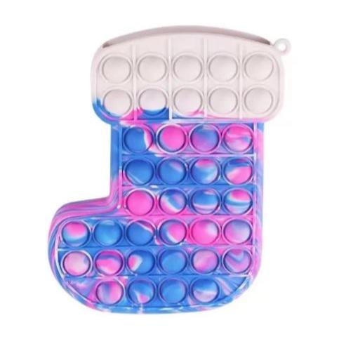 Christmas Stocking Bubble Pop Fidget Toy
