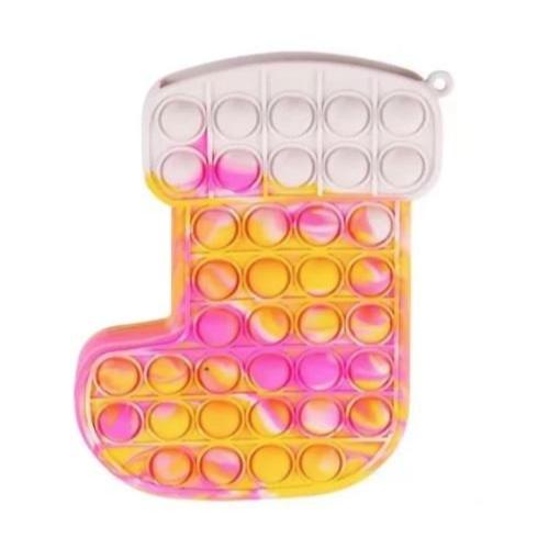 Christmas Stocking Bubble Pop Fidget Toy