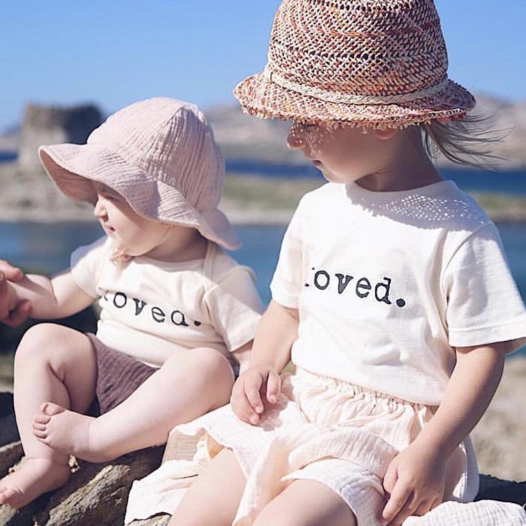 Beautifully Spotted™ Loved Organic Kids T-Shirt