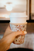 Vintage Blooms | Floral Coffee Cup Sleeve