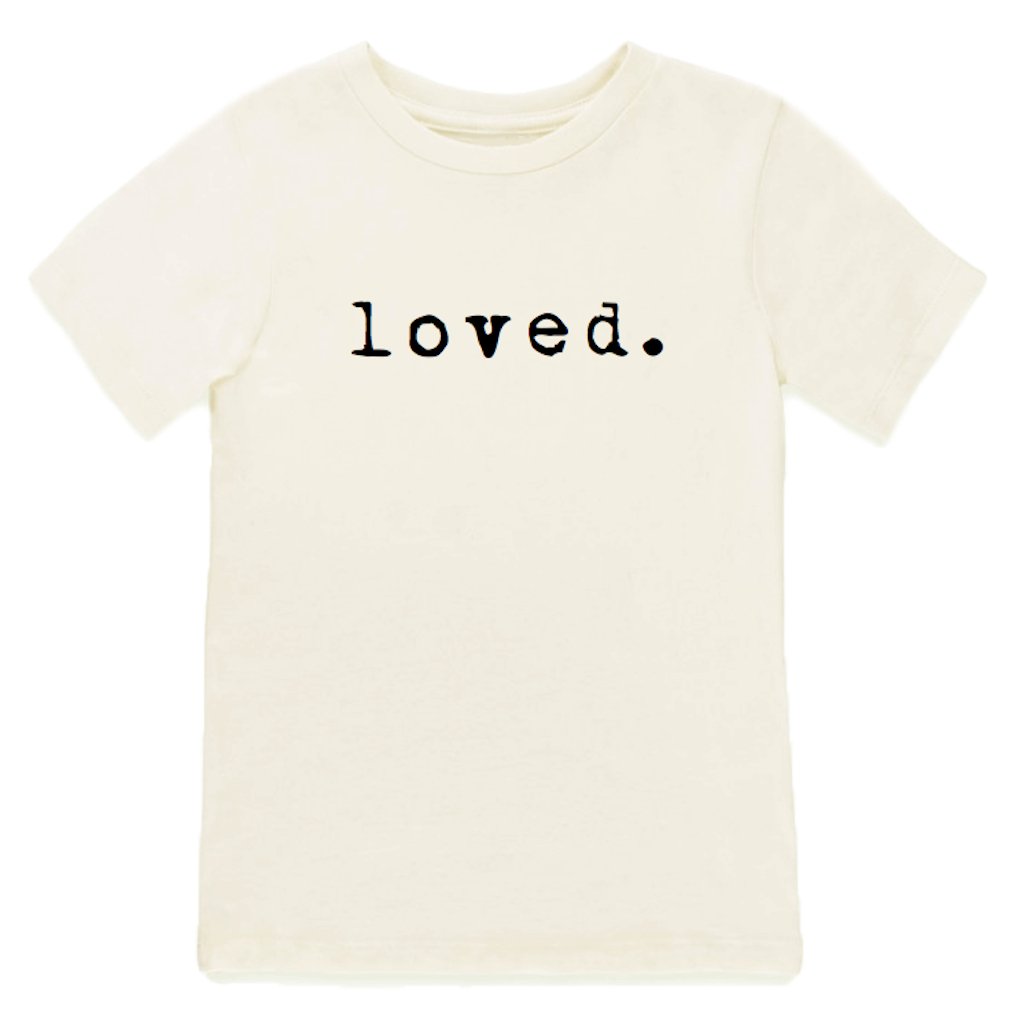 Beautifully Spotted™ Loved Organic Kids T-Shirt
