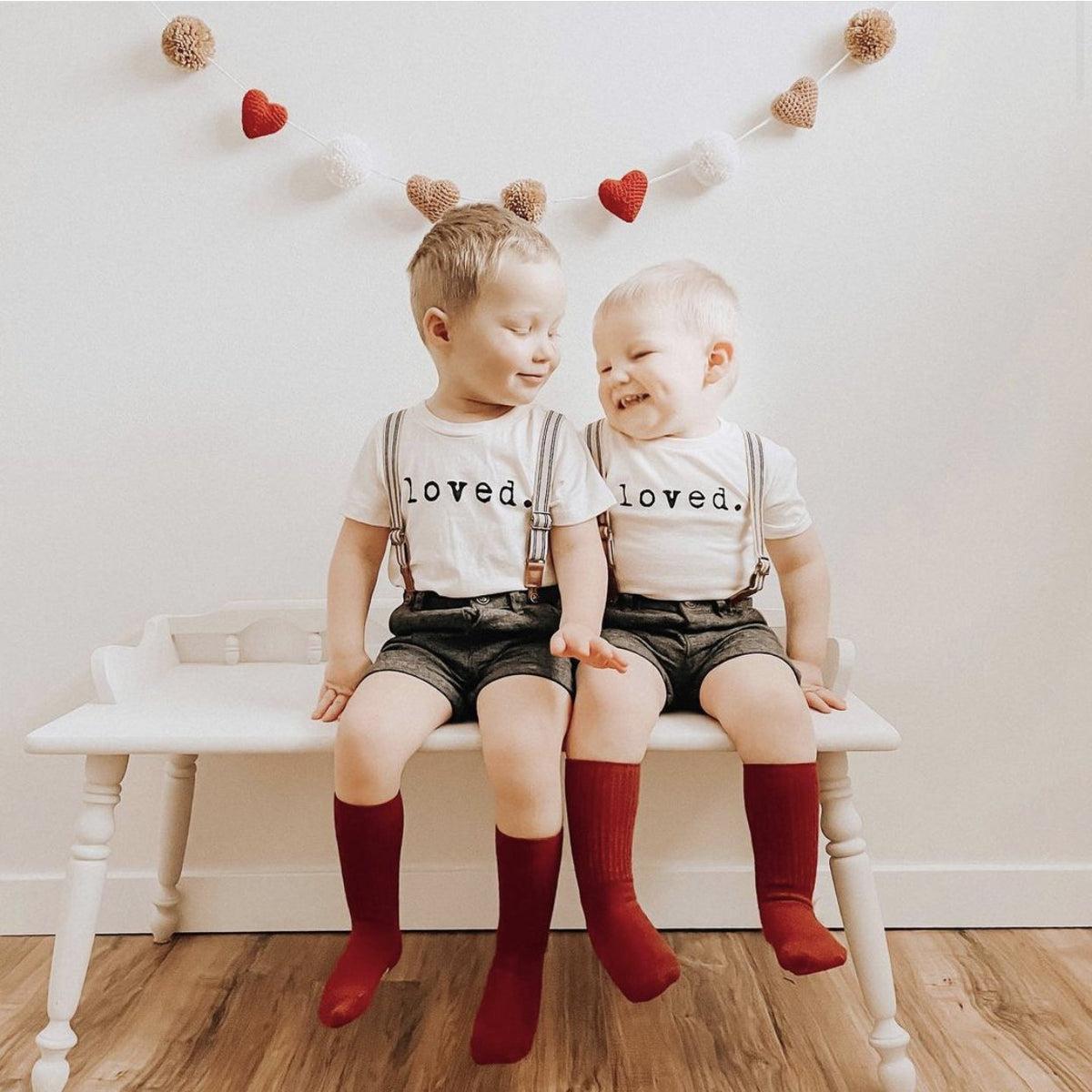 Beautifully Spotted™ Loved Organic Kids T-Shirt