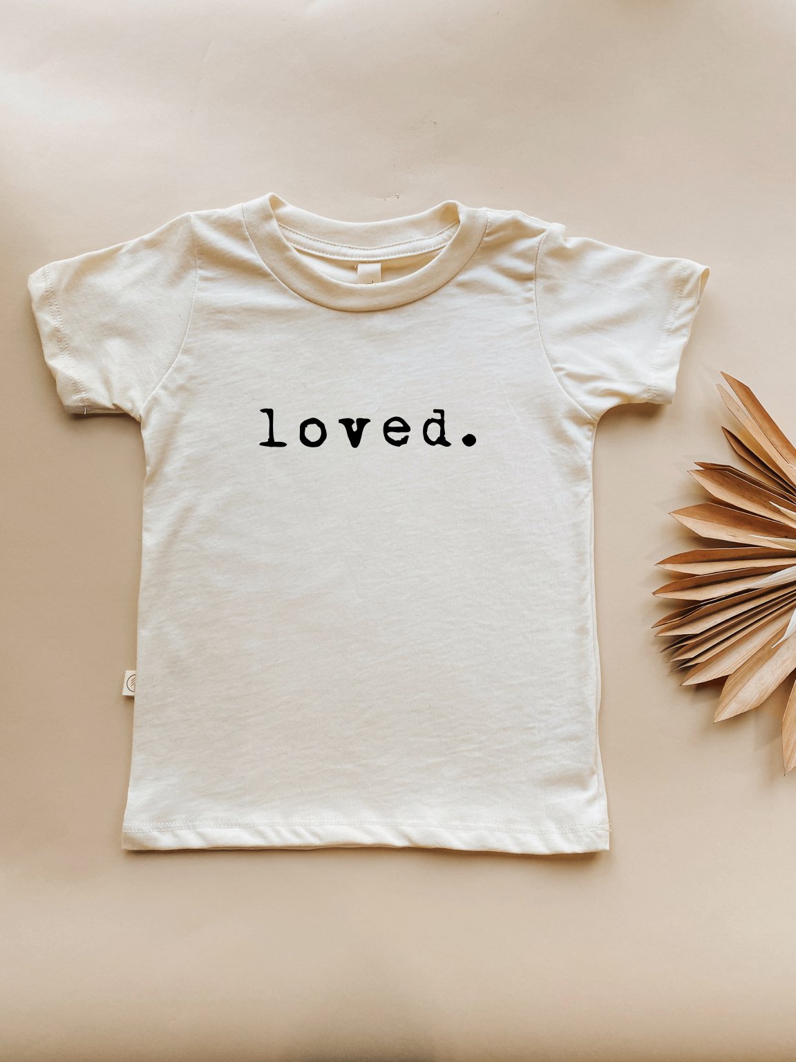 Beautifully Spotted™ Loved Organic Kids T-Shirt