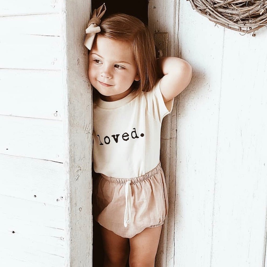 Beautifully Spotted™ Loved Organic Kids T-Shirt