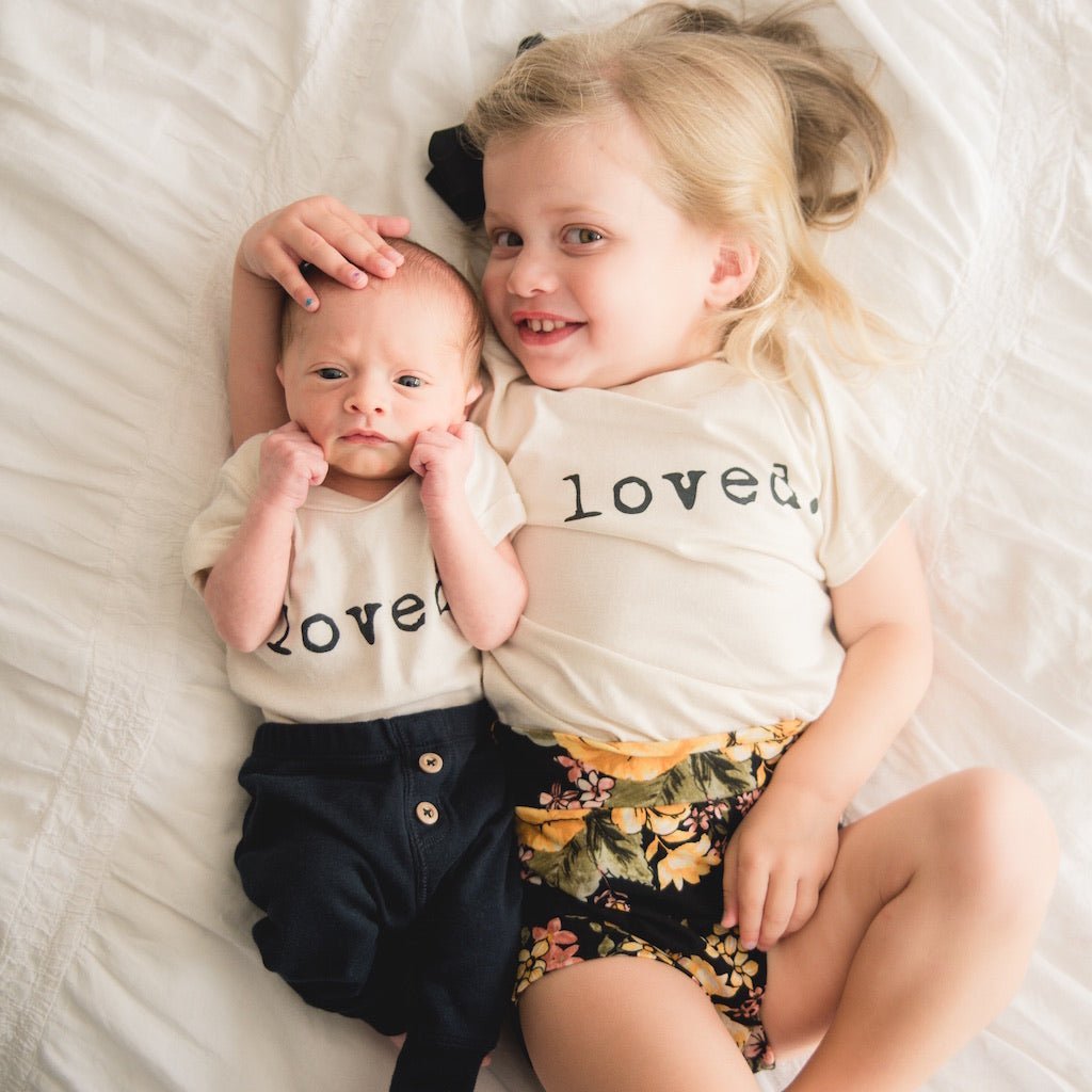 Beautifully Spotted™ Loved Organic Kids T-Shirt