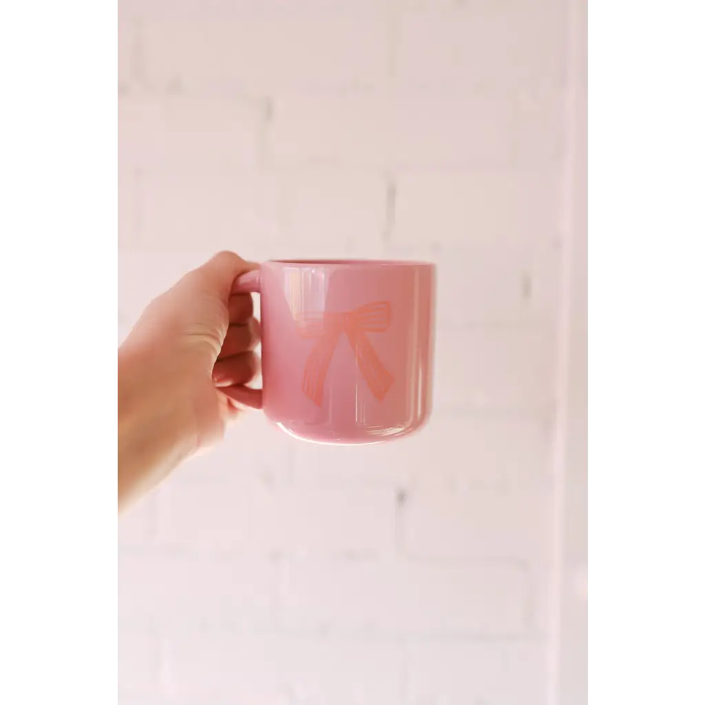 Put a Bow on It | Pretty in Pink Coffee Mug