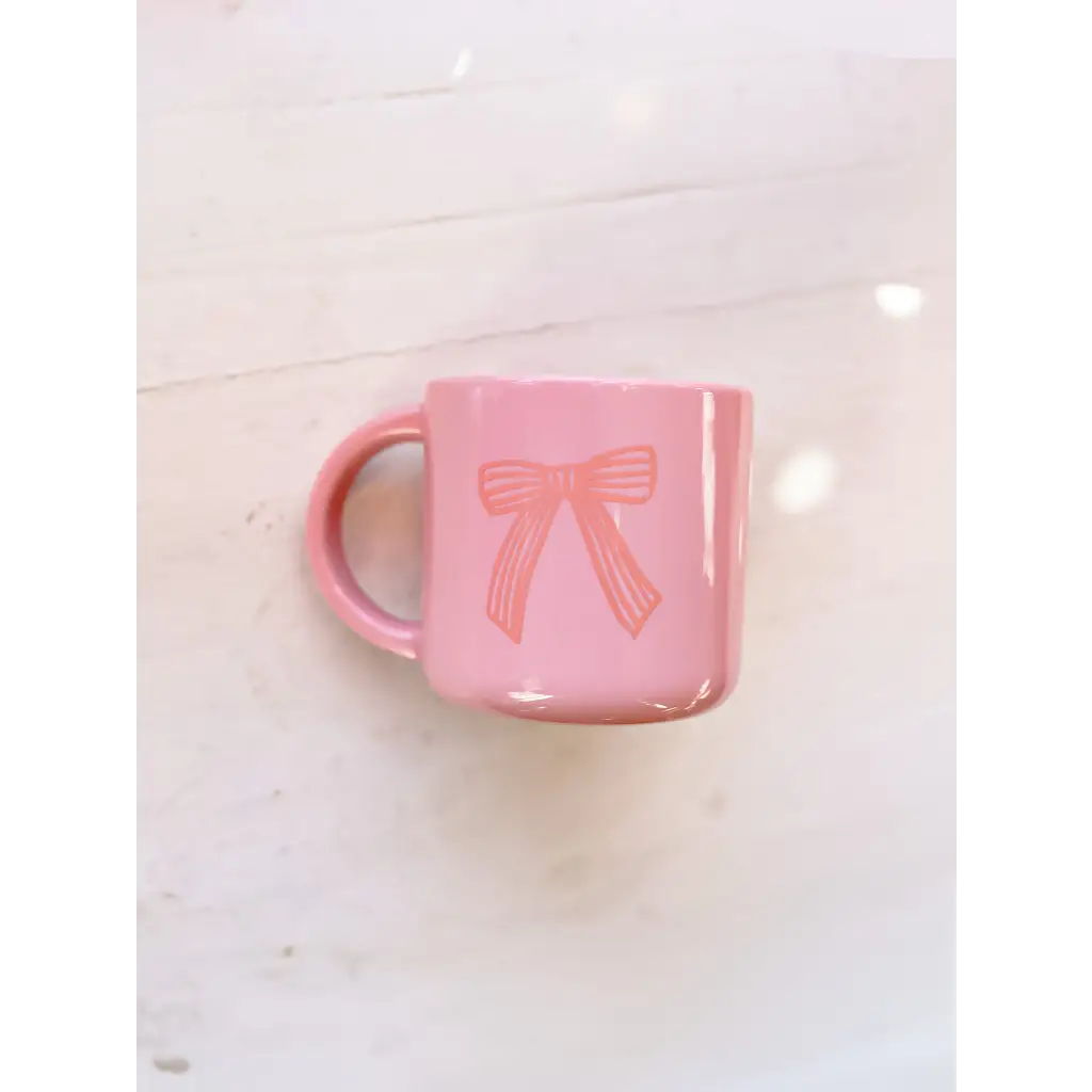 Put a Bow on It | Pretty in Pink Coffee Mug