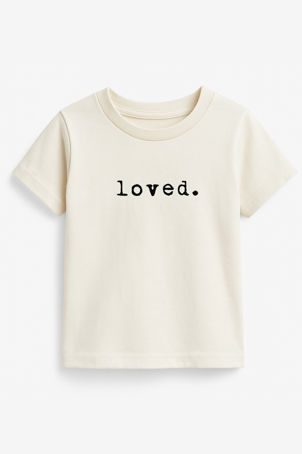 Beautifully Spotted™ Loved Organic Kids T-Shirt